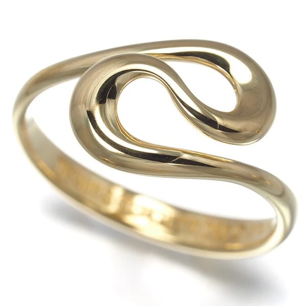 TIFFANY&CO. RING 18K 750 YELLOW GOLD: Tiffany&Co. Ring 18K 750 Yellow Gold Brand: Tiffany & Co. Type/Style: Ring Material: 18K/ 750 Yellow Gold, Color: Yellow Gold Size: US5.25-5.5 Accessories: None Accessories Notice: When pu