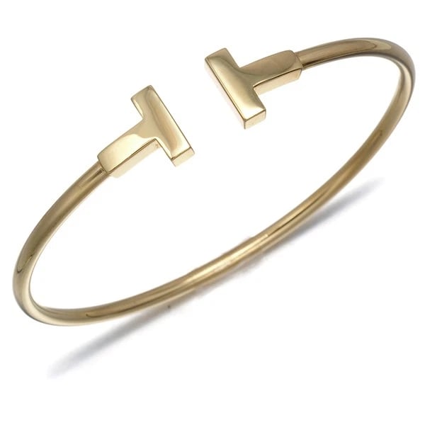 TIFFANY&CO. BRACELET 18K 750 YELLOW GOLD: Tiffany&Co. Bracelet 18K 750 Yellow Gold Brand: Tiffany & Co. Type/Style: Bracelet Material: 18K/ 750 Yellow Gold, Color: Yellow Gold Size: Inner circumference: 15.0cm Design width: 9.5mm Accessor