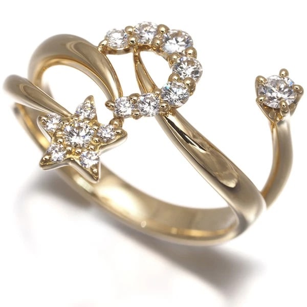 KODERA TOMOKO RING DIAMOND 18K 750 YELLOW GOLD (1 of 3)