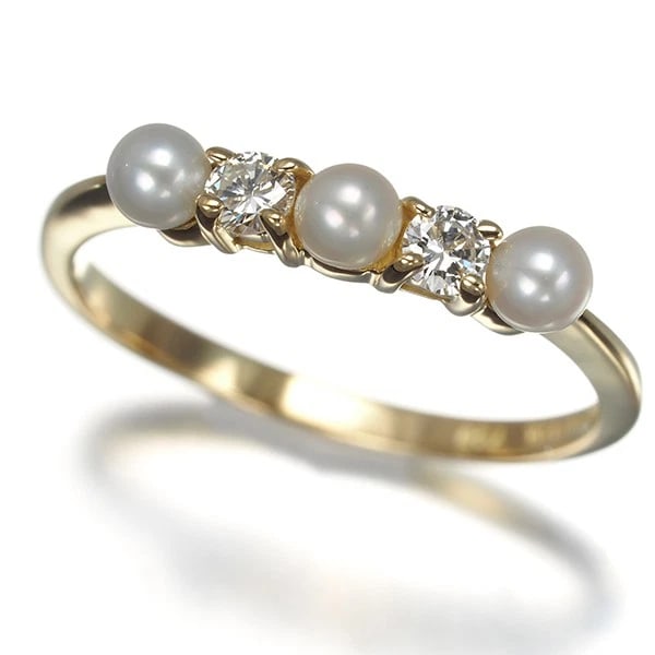 TIFFANY&CO. RING DIAMOND 18K 750 YELLOW GOLD: Tiffany&Co. Ring Diamond 18K 750 Yellow Gold Brand: Tiffany & Co. Type/Style: Ring Material: 18K/ 750 Yellow Gold, Main Stone Cultured Color: Yellow Gold Size: US5.75-6 Accessories: None Accessories