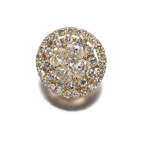 DIAMOND PENDANT 18K 750 YELLOW GOLD (1 of 2)