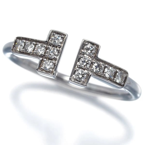 TIFFANY&CO. RING DIAMOND 18K 750 WHITE GOLD: Tiffany&Co. Ring Diamond 18K 750 White Gold Brand: Tiffany & Co. Type/Style: Ring Material: 18K / 750 / White Gold, Main Stone Natural Color: White Gold Size: US5 Accessories: None Accesso