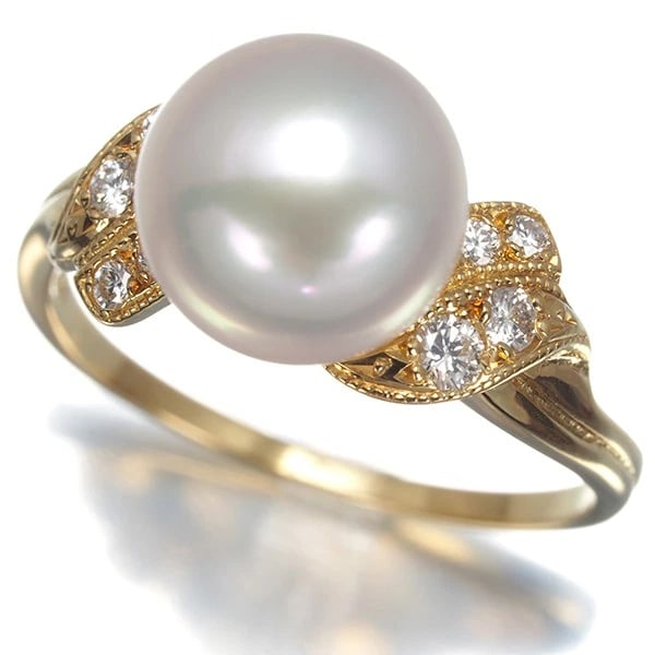MIKIMOTO RING AKOYA PEARL 18K 750 YELLOW GOLD: Mikimoto Ring Akoya Pearl 18K 750 Yellow Gold Brand: MIKIMOTO Type/Style: Ring Material: 18K / 750 / Yellow Gold, Main Stone Cultured Color: Yellow Gold Size: US6 Accessories: None Accesso