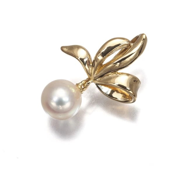 MIKIMOTO PENDANT AKOYA PEARL 18K 750 YELLOW GOLD: Mikimoto Pendant Akoya Pearl 18K 750 Yellow Gold Brand: MIKIMOTO Type/Style: Pendant Material: 18K / 750 / Yellow Gold, Main Stone Cultured Color: Yellow Gold Size: Design size: 21.0 x 14.8mm Bail inn
