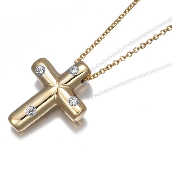 TIFFANY&CO. NECKLACE DIAMOND 18K 750 YELLOW GOLD/950 PLATINUM: Tiffany&Co. Necklace Diamond 18K 750 Yellow Gold/950 Platinum Brand: Tiffany & Co. Type/Style: Necklace Material: 18K / 750 / Yellow Gold ,950 / Platinum, Main Stone Natural Color: YG,Silver Size: Nec