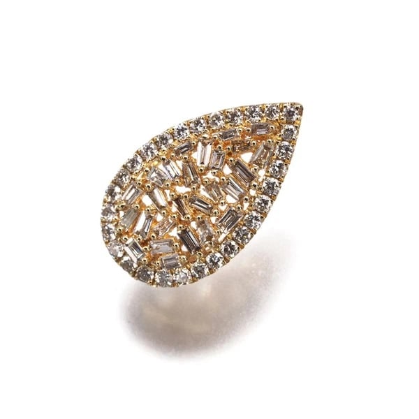 DIAMOND PENDANT 18K YG: Diamond Pendant 18K YG Brand: Unbranded Type/Style: Pendant Material: 18K / 750 / Yellow Gold, Main Stone Natural Color: Yellow Gold Size: Design size: 15.2 x 8.7mm Bail inner diameter: 6.6 x 1.0mm