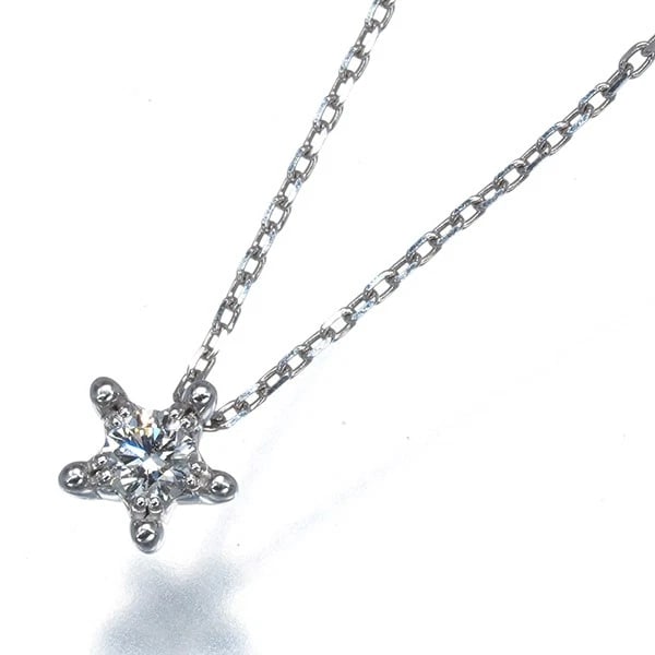 STAR JEWELRY NECKLACE DIAMOD 18K 750 WHITE GOLD: STAR JEWELRY Necklace Diamod 18K 750 White Gold Brand: STAR JEWELRY Type/Style: Necklace Material: 18K / 750 / White Gold, Main Stone Natural Color: White Gold Size: Necklace length: 36 - 39cm Acc