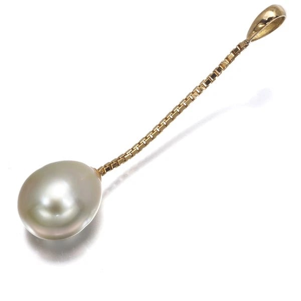 SOUTH SEA PEARL PENDANT 18K 750 YELLOW GOLD: South Sea Pearl Pendant 18K 750 Yellow Gold Brand: Unbranded Type/Style: Pendant Material: 18K / 750 / Yellow Gold, Main Stone Cultured Color: Yellow Gold Size: Total length of the pendant including