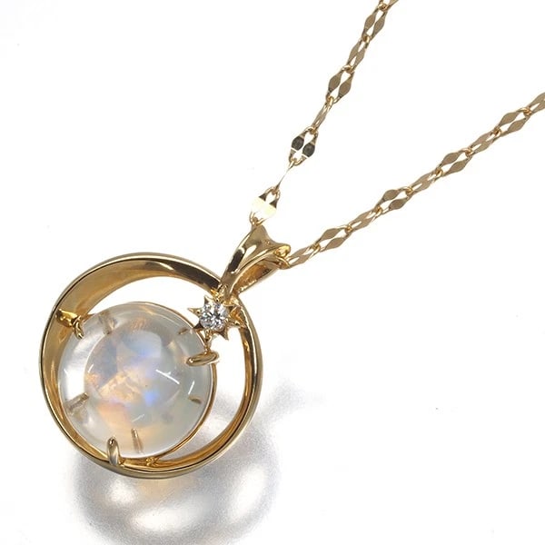 STAR JEWELRY NECKLACE OPAL 18K YG: STAR JEWELRY Necklace Opal 18K YG Brand: STAR JEWELRY Type/Style: Necklace Material: 18K / 750 / Yellow Gold, Main Stone Natural Color: Yellow Gold Size: Necklace length: 42cm Pendant size: 15.0 x