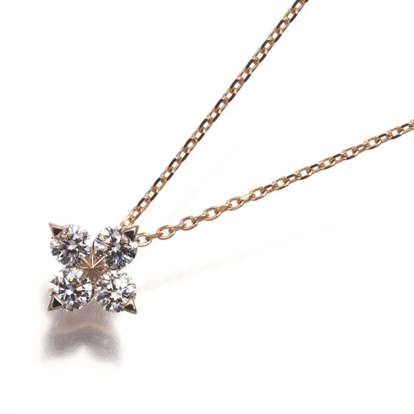 STAR JEWELRY NECKLACE DIAMOND 18K 750 ROSE GOLD: STAR JEWELRY Necklace Diamond 18K 750 Rose Gold Brand: STAR JEWELRY Type/Style: Necklace Material: 18K / 750 / Rose Gold, Main Stone Natural Color: Rose Gold Size: Necklace length: 40 - 43cm Pendant
