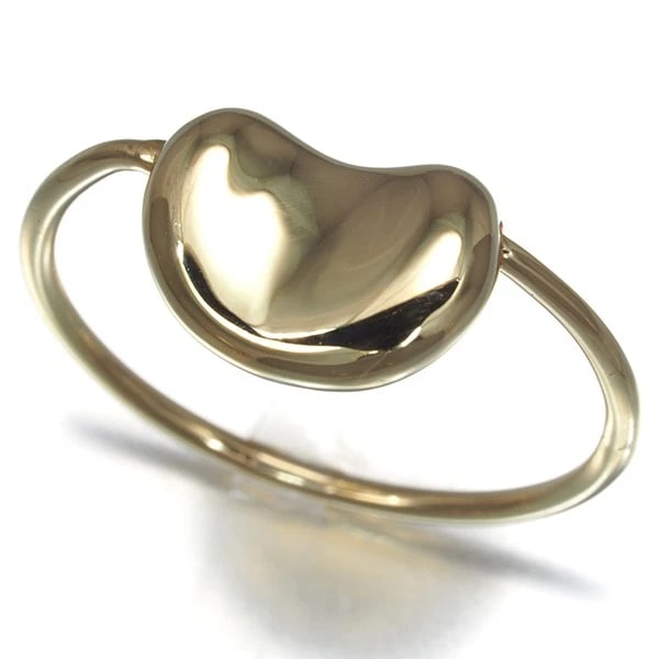 TIFFANY&CO. RING BEAN 18K 750 YELLOW GOLD: Tiffany&Co. Ring Bean 18K 750 Yellow Gold Brand: Tiffany & Co. Type/Style: Ring Material: 18K / 750 / Yellow Gold, Color: Yellow Gold Size: US5.25-5.5 Accessories: None Accessories Notice: When
