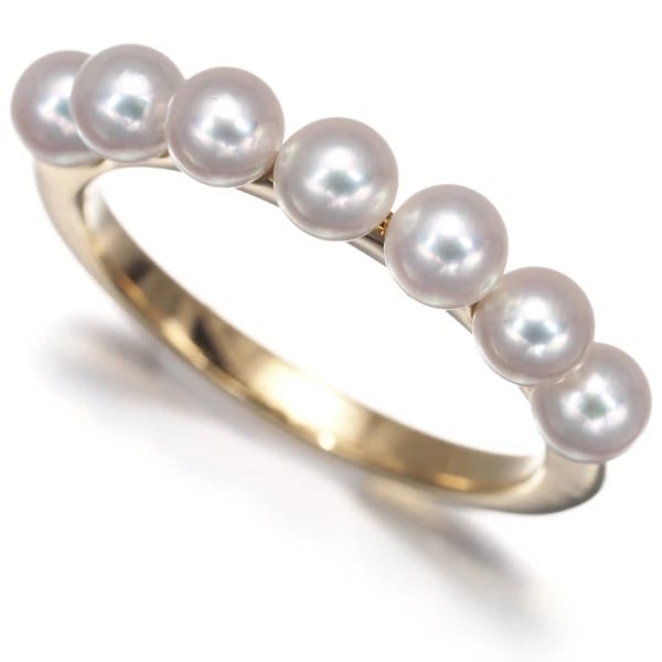 MIKIMOTO RING BABY 18K 750 YELLOW GOLD: Mikimoto Ring Baby 18K 750 Yellow Gold Brand: MIKIMOTO Type/Style: Ring Material: 18K / 750 / Yellow Gold, Main Stone Cultured Color: Yellow Gold Size: US5.25-5.5 Accessories: None Accessories