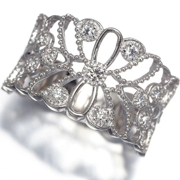 DIAMOND RING 900 PLATINUM: Diamond Ring 900 Platinum Brand: Unbranded Type/Style: Ring Material: 900 / Platinum, Main Stone Natural Color: Silver Size: US7.75 Accessories: None Accessories Notice: When purchasing pre-owned