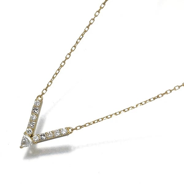 AHKAH NECKLACE DIAMOND 18K 750 YELLOW GOLD: AHKAH Necklace Diamond 18K 750 Yellow Gold Brand: AHKAH Type/Style: Necklace Material: 18K/ 750 Yellow Gold, Main Stone Natural Color: Yellow Gold Size: Necklace length: 43 / 46cm Pendant size: 9.0 x