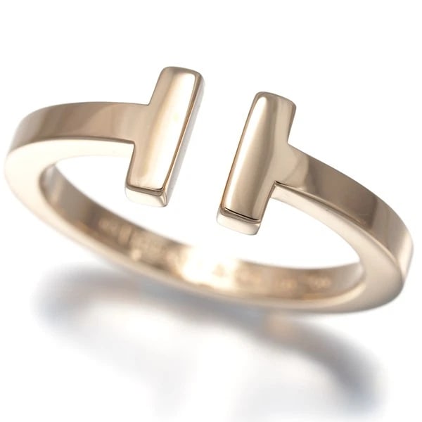 TIFFANY&CO. RING TIFFANY 18K 750 ROSE GOLD: Tiffany&Co. Ring Tiffany 18K 750 Rose Gold Brand: Tiffany & Co. Type/Style: Ring Material: 18K/ 750 Rose Gold, Color: Rose Gold Size: US8.75-9 Accessories: None Accessories Notice: When purchasing