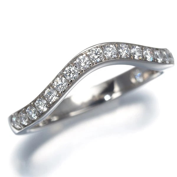 WAKO RING DIAMOND 950 PLATINUM - 2
