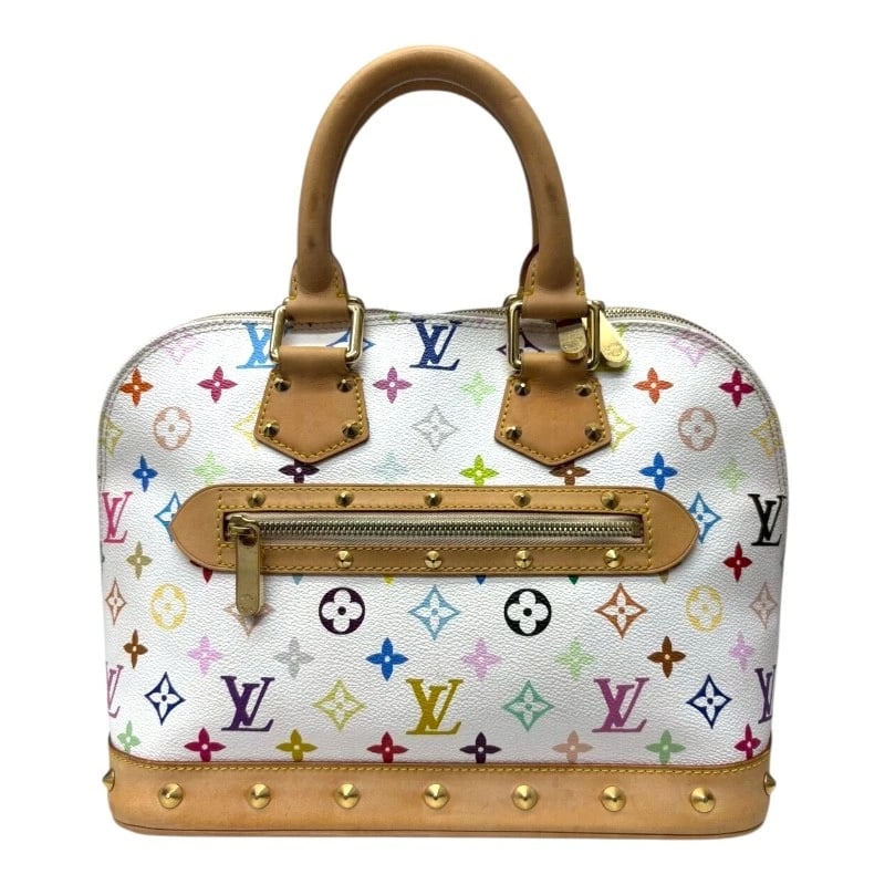LOUIS VUITTON ALMA PM HANDBAG: LOUIS VUITTON Alma PM Handbag Brand: LOUIS VUITTON Type/Style: Handbag Material: Bron Color: None Size: W12.6 x H9.4x D6.3inch Accessories: None Accessories Notice: When purchasing pre-own