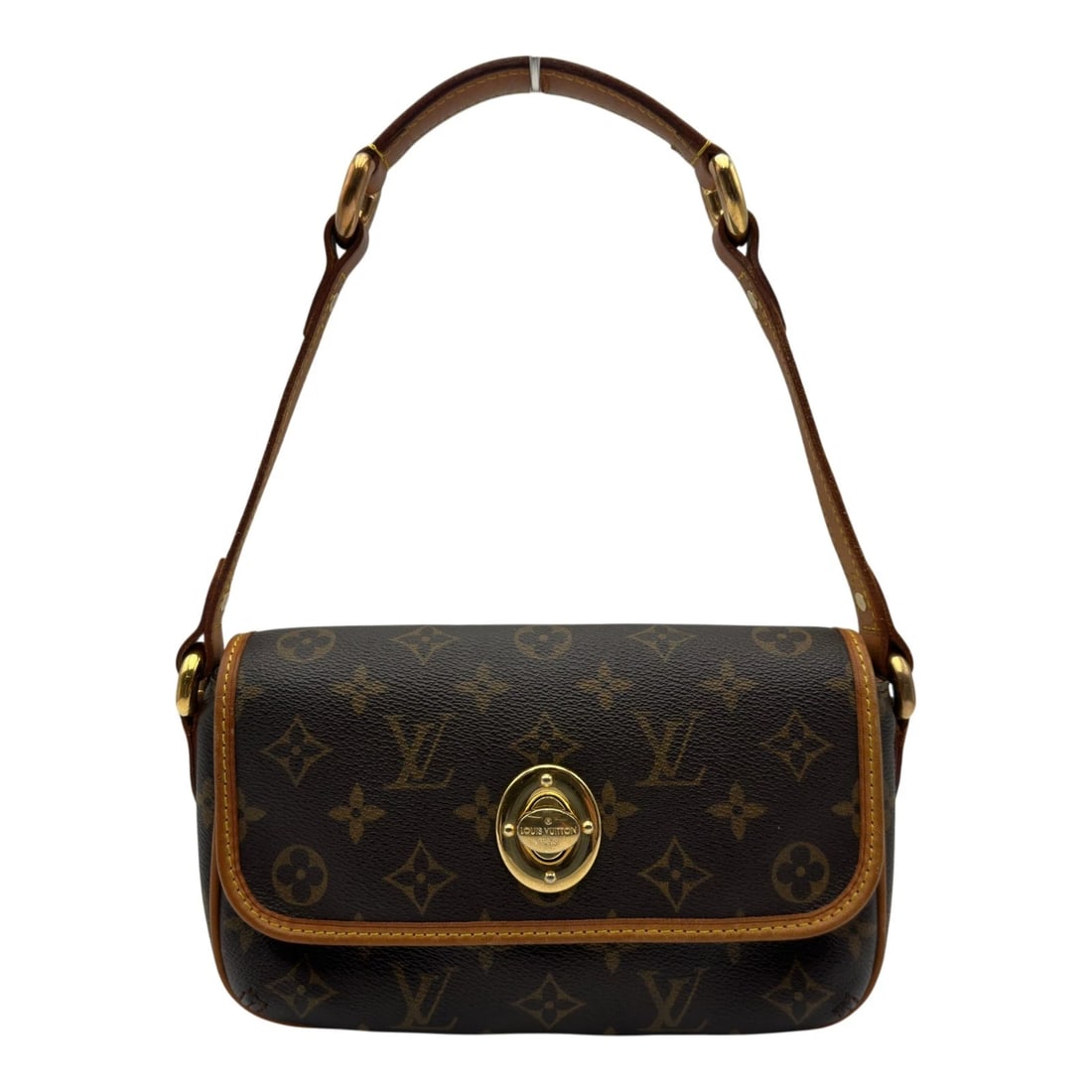 LOUIS VUITTON TIKAL PM HANDBAG: LOUIS VUITTON Tikal PM Handbag Brand: LOUIS VUITTON Type/Style: Handbag Material: monogram/leather Color: Brown Size: W8.3 x H5.1x D2.2inch Accessories: None Accessories Notice: When purch