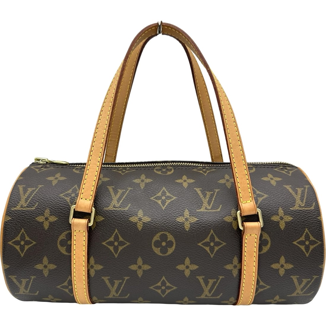 LOUIS VUITTON PAPILLON HANDBAG: LOUIS VUITTON Papillon Handbag Brand: LOUIS VUITTON Type/Style: Handbag Material: Monogram canvas Color: Brown Size: W10.2 x H5.3x D5.3inch Accessories: None Accessories Notice: When purchasing