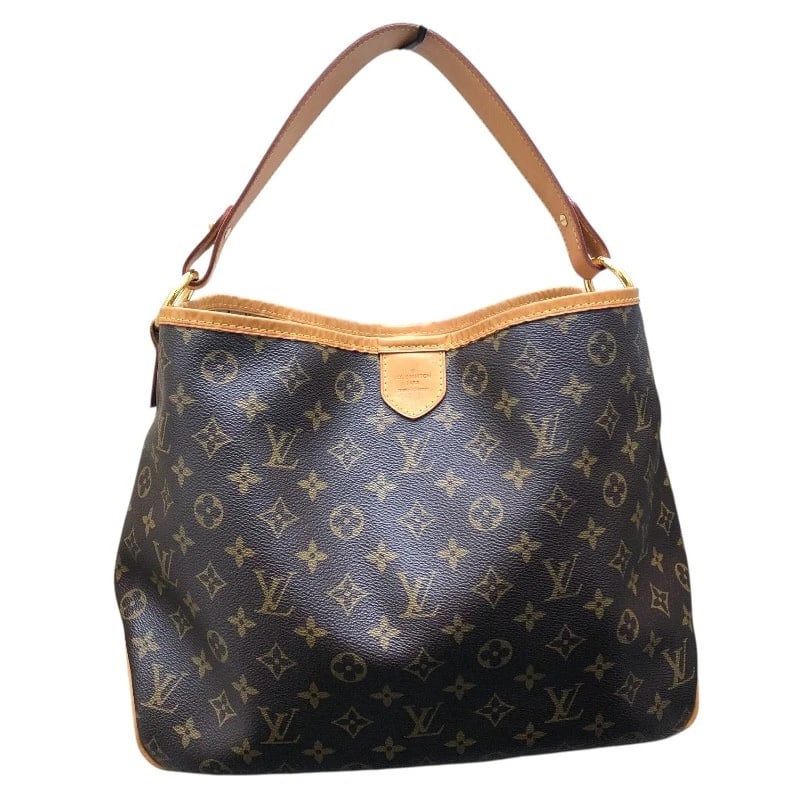 LOUIS VUITTON DELIGHT FULL TOTE BAG: LOUIS VUITTON Delight full Tote Bag Brand: LOUIS VUITTON Type/Style: Tote Bag Material: PVC Color: Brown Size: W13.4 x H11.0x D5.1inch Accessories: None Accessories Notice: When purchasing pre-owned