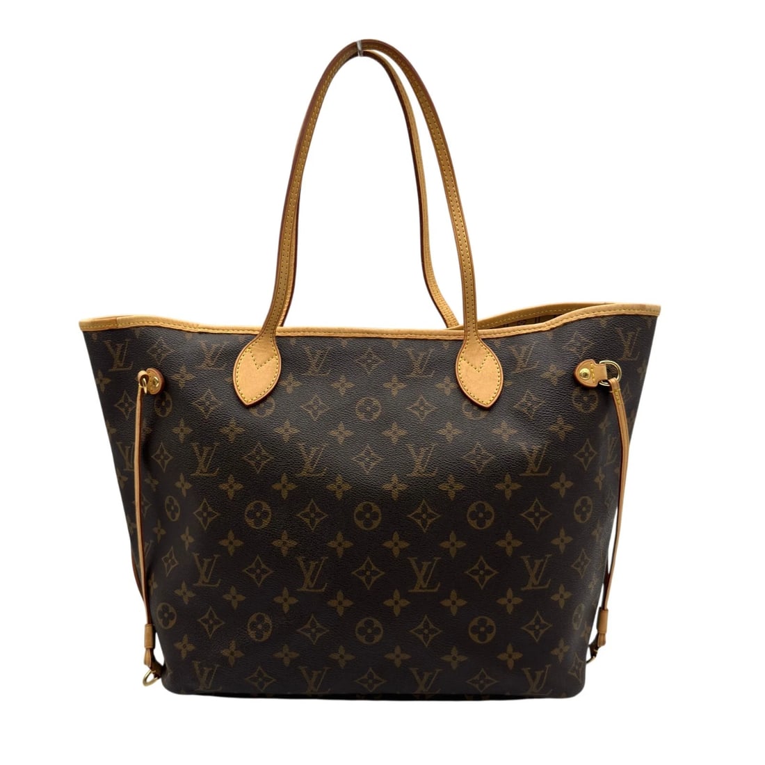 LOUIS VUITTON NEVERFULL TOTE BAG: LOUIS VUITTON Neverfull Tote Bag Brand: LOUIS VUITTON Type/Style: Tote Bag Material: Monogram Color: Brown Size: W18.3 x H11.2x D5.7inch Accessories: None Accessories Notice: When purchasi