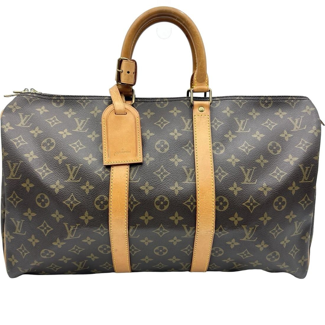 LOUIS VUITTON KIEPOL BOSTON BAG: LOUIS VUITTON Kiepol Boston bag Brand: LOUIS VUITTON Type/Style: Boston bag Material: Monogram canvas Color: Brown Size: W17.7 x H10.6x D7.9inch Accessories: None Accessories Notice: When