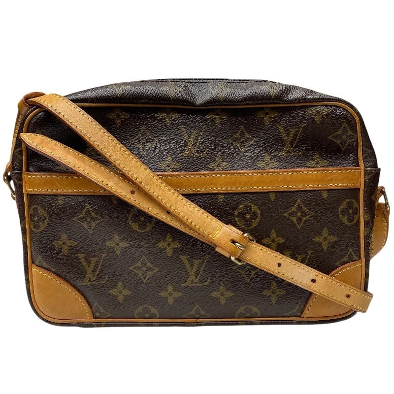 LOUIS VUITTON TROCADERO SHOULDER BAG: LOUIS VUITTON Trocadero Shoulder Bag Brand: LOUIS VUITTON Type/Style: Shoulder Bag Material: Monogram Color: Brown Size: W10.6 x H7.7x D2.4inch Accessories: None Accessories Notice: When p
