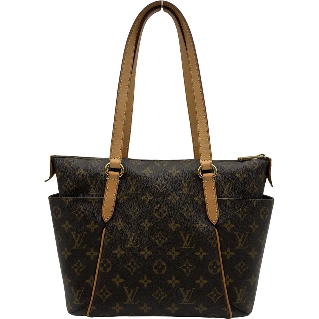 LOUIS VUITTON TOTALLY PM TOTE BAG: LOUIS VUITTON Totally PM Tote Bag Brand: LOUIS VUITTON Type/Style: Tote Bag Material: Monogram canvas Color: Brown Size: W10.4 x H9.8x D4.9inch Accessories: None Accessories Notice: When p