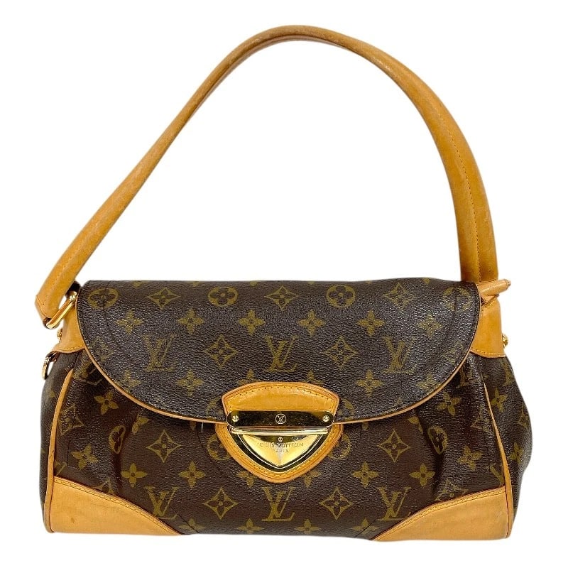 LOUIS VUITTON BEVERLY MM TOTE BAG: LOUIS VUITTON Beverly MM Tote Bag Brand: LOUIS VUITTON Type/Style: Tote Bag Material: Monogram canvas Color: Brown Size: W13.0 x H7.5x D3.9inch Accessories: None Accessories Notice: When p