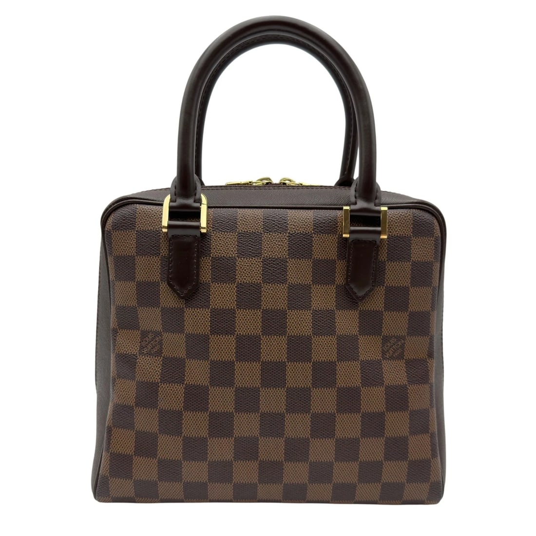 LOUIS VUITTON BRERA HANDBAG: LOUIS VUITTON Brera Handbag Brand: LOUIS VUITTON Type/Style: Handbag Material: Damier/Leather Color: Brown Size: W9.1 x H8.3x D3.9inch Accessories: None Accessories Notice: When purchasing