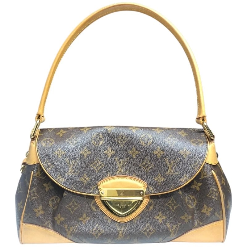 LOUIS VUITTON BEVERLY MM HANDBAG: LOUIS VUITTON Beverly MM Handbag Brand: LOUIS VUITTON Type/Style: Handbag Material: Monogram Color: Brown Size: W13.0 x H7.9x D3.9inch Accessories: None Accessories Notice: When purchasing
