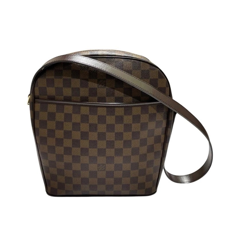 LOUIS VUITTON IPANEMA GM SHOULDER BAG: LOUIS VUITTON Ipanema GM Shoulder Bag Brand: LOUIS VUITTON Type/Style: Shoulder Bag Material: Damier canvas Color: Brown Size: W11.0 x H11.6x D3.0inch Accessories: None Accessories Notice: