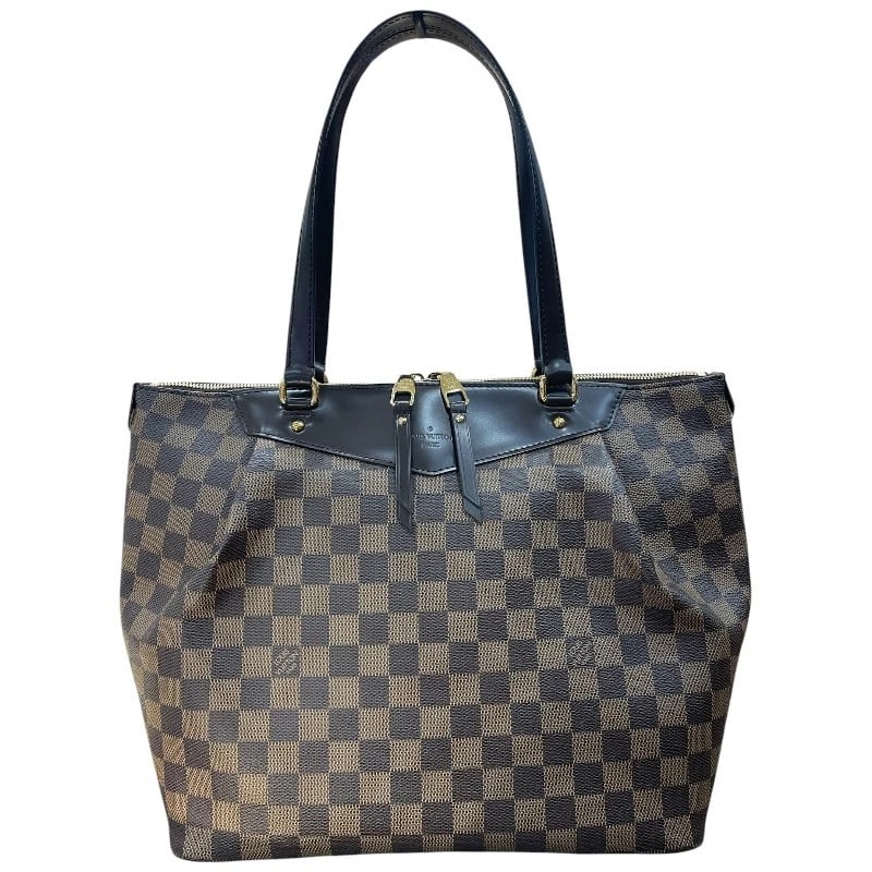 LOUIS VUITTON WESTMINSTER GM TOTE BAG: LOUIS VUITTON Westminster GM Tote Bag Brand: LOUIS VUITTON Type/Style: Tote Bag Material: Damier Color: Brown Size: W11.8 x H9.8x D6.3inch Accessories: None Accessories Notice: When purcha