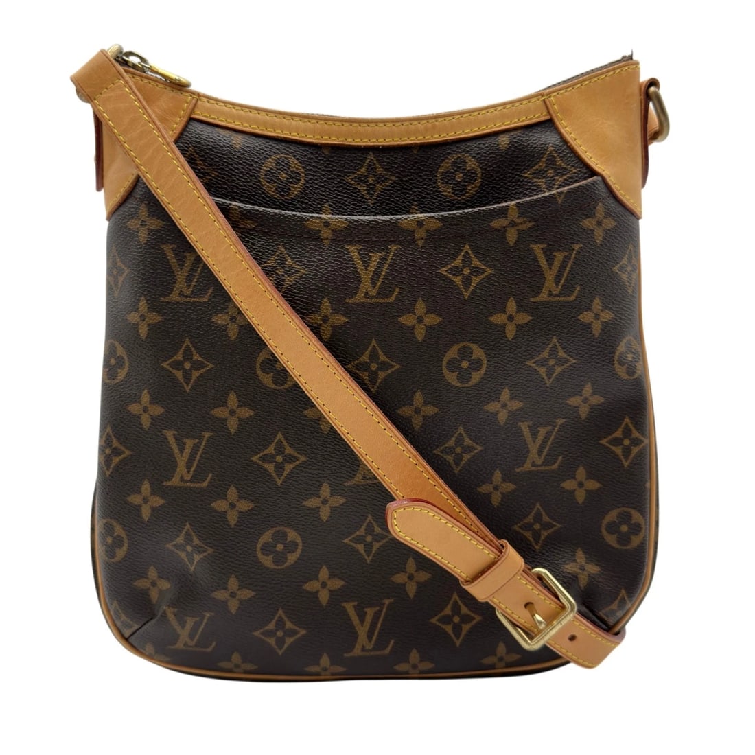 LOUIS VUITTON ODEON PM SHOULDER BAG: LOUIS VUITTON Odeon PM Shoulder Bag Brand: LOUIS VUITTON Type/Style: Shoulder Bag Material: Monogram canvas Color: Brown Size: W9.8 x H10.2x D1.8inch Shoulder:40.9inch Accessories: None Accessories