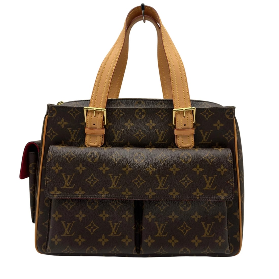 LOUIS VUITTON MULTRIPRI CITE SHOULDER BAG: LOUIS VUITTON Multripri Cite Shoulder Bag Brand: LOUIS VUITTON Type/Style: Shoulder Bag Material: monogram/leather Color: Brown Size: W14.0 x H10.2x D4.1inch Accessories: None Accessories