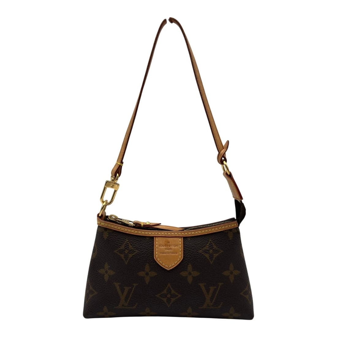 LOUIS VUITTON MINI POCHETTE DELIGHTFUL HANDBAG: LOUIS VUITTON Mini Pochette Delightful Handbag Brand: LOUIS VUITTON Type/Style: Handbag Material: monogram/leather Color: Brown Size: W6.3 x H3.7x D1.2inch Accessories: None Accessories No