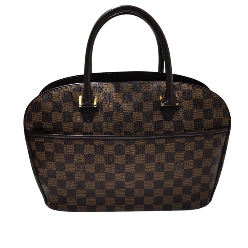 LOUIS VUITTON SARRIA ORIENTAL HANDBAG: LOUIS VUITTON Sarria Oriental Handbag Brand: LOUIS VUITTON Type/Style: Handbag Material: Damier canvas Color: Ebene Size: W11.8 x H9.4x D4.3inch Accessories: None Accessories Notice: When