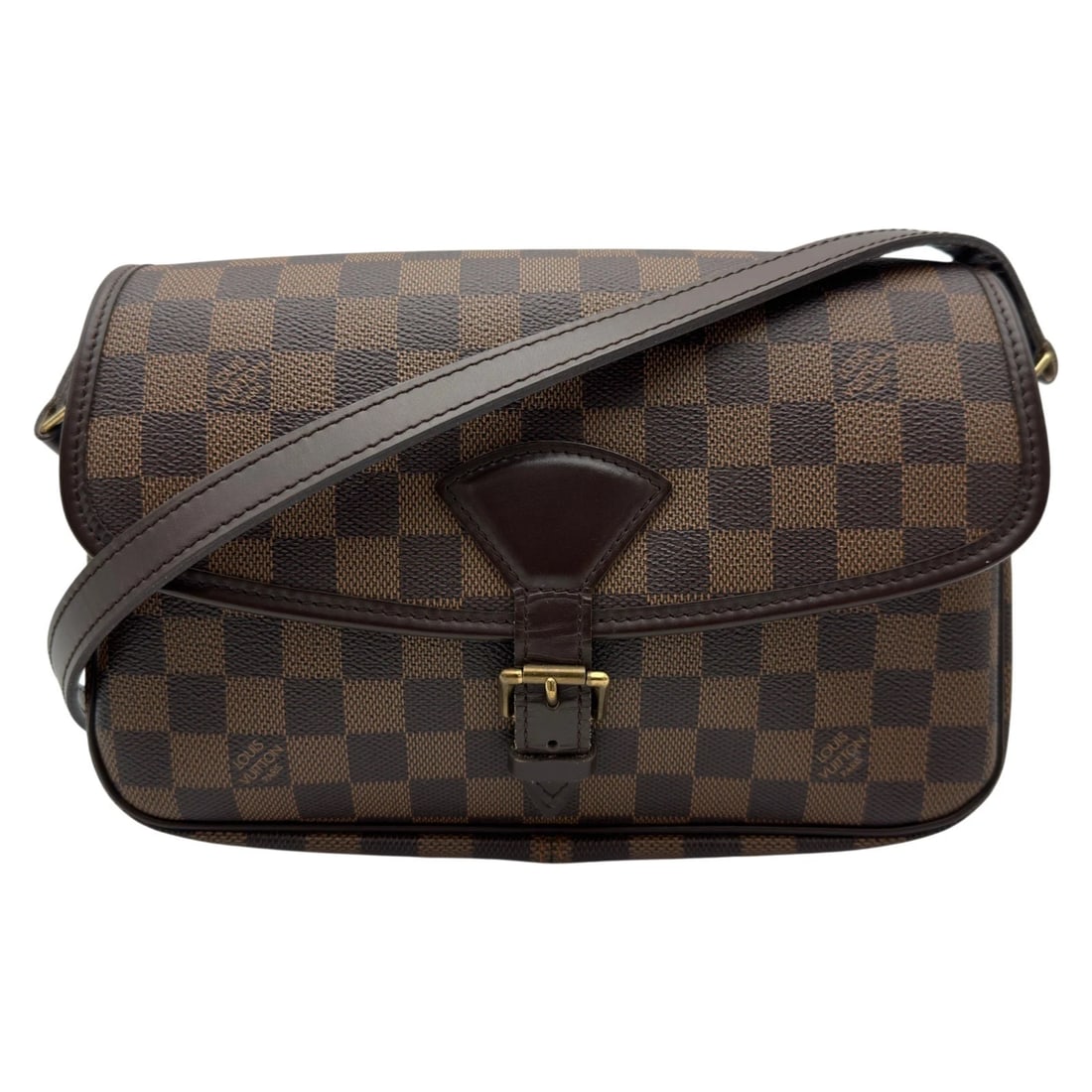 LOUIS VUITTON SOLOGNESHOULDER BAG: LOUIS VUITTON SologneShoulder Bag Brand: LOUIS VUITTON Type/Style: Shoulder Bag Material: Damier/Leather Color: Brown Size: W10.0 x H6.9x D3.1inch Shoulder:37.0inch Accessories: None Acces
