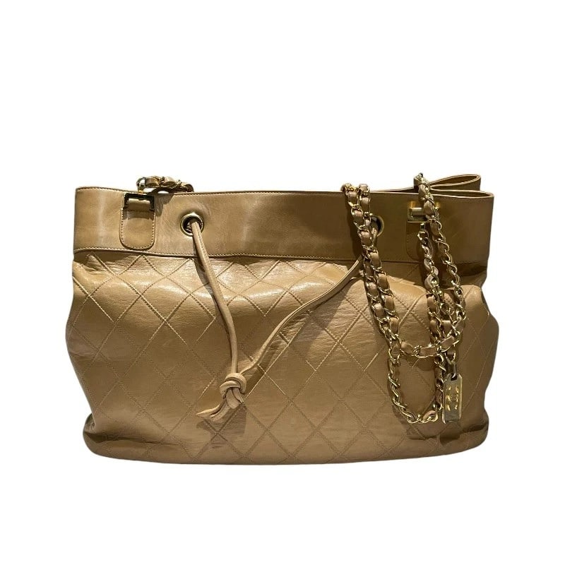 CHANEL BICOLORE CHAIN HANDBAG SHOULDER BAG: CHANEL Bicolore Chain Handbag Shoulder Bag Brand: CHANEL Type/Style: Shoulder Bag Material: lambskin Color: beige Size: W12.6 x H9.8x D3.5inch Accessories: None Accessories Notice: When pu
