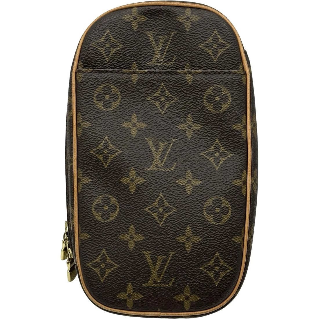 LOUIS VUITTON POCHETTE GANGE BODY BAG: LOUIS VUITTON Pochette Gange body bag Brand: LOUIS VUITTON Type/Style: body bag Material: Monogram Color: Brown Size: W4.7 x H8.7x D1.8inch Shoulder:8.1inch Accessories: None Accessories N