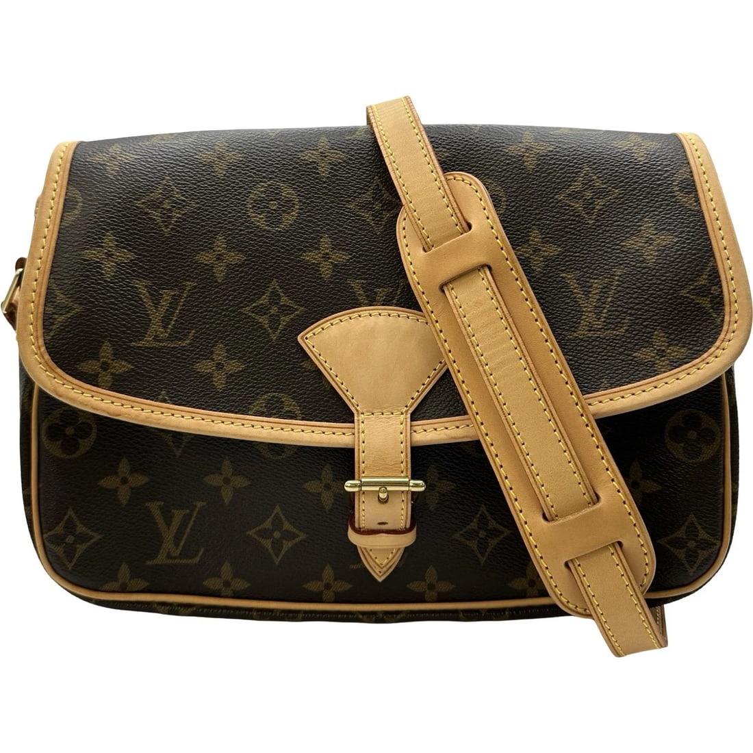 LOUIS VUITTON SOLOGNE SHOULDER BAG: LOUIS VUITTON Sologne Shoulder Bag Brand: LOUIS VUITTON Type/Style: Shoulder Bag Material: Monogram canvas Color: Brown Size: W10.6 x H7.9x D2.8inch Shoulder:45.1inch Accessories: None Acc
