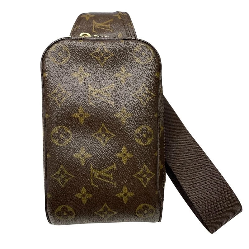 LOUIS VUITTON GERONIMOS BODY BAG: LOUIS VUITTON geronimos body bag Brand: LOUIS VUITTON Type/Style: body bag Material: Monogram Color: Brown Size: W4.9 x H7.5x D2.4inch Accessories: None Accessories Notice: When purchasing