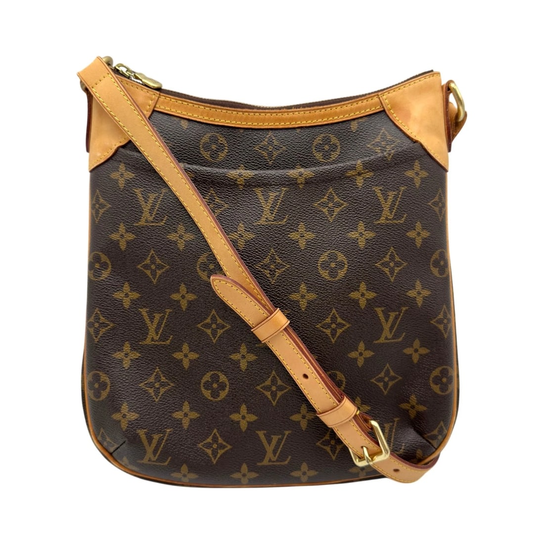LOUIS VUITTON ODEON PM SHOULDER BAG: LOUIS VUITTON Odeon PM Shoulder Bag Brand: LOUIS VUITTON Type/Style: Shoulder Bag Material: Monogram canvas Color: Brown Size: W8.3 x H4.7x D1.2inch Shoulder:45.9inch Accessories: None Accessories