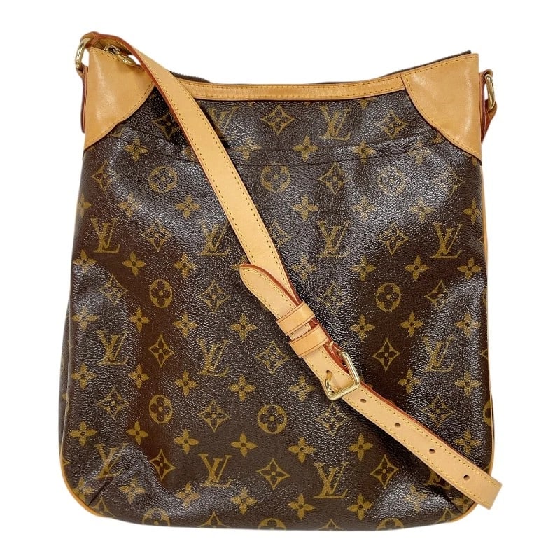 LOUIS VUITTON ODEON MM SHOULDER BAG: LOUIS VUITTON Odeon MM Shoulder Bag Brand: LOUIS VUITTON Type/Style: Shoulder Bag Material: Monogram canvas Color: Brown Size: W11.8 x H13.0x D2.0inch Shoulder:0.0inch Accessories: None Ac