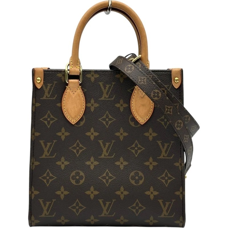 LOUIS VUITTON SAC PLAT BB SHOULDER BAG: LOUIS VUITTON Sac Plat BB Shoulder Bag Brand: LOUIS VUITTON Type/Style: Shoulder Bag Material: Monogram Color: Brown Size: W8.3 x H8.5x D3.1inch Shoulder:40.0inch Accessories: None Accessories