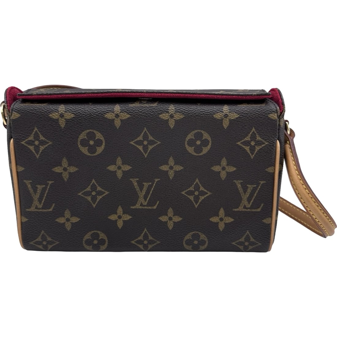 LOUIS VUITTON RECITAL HANDBAG: LOUIS VUITTON Recital Handbag Brand: LOUIS VUITTON Type/Style: Handbag Material: Monogram canvas Color: Brown Size: W7.9 x H4.7x D2.4inch Accessories: None Accessories Notice: When purchasing