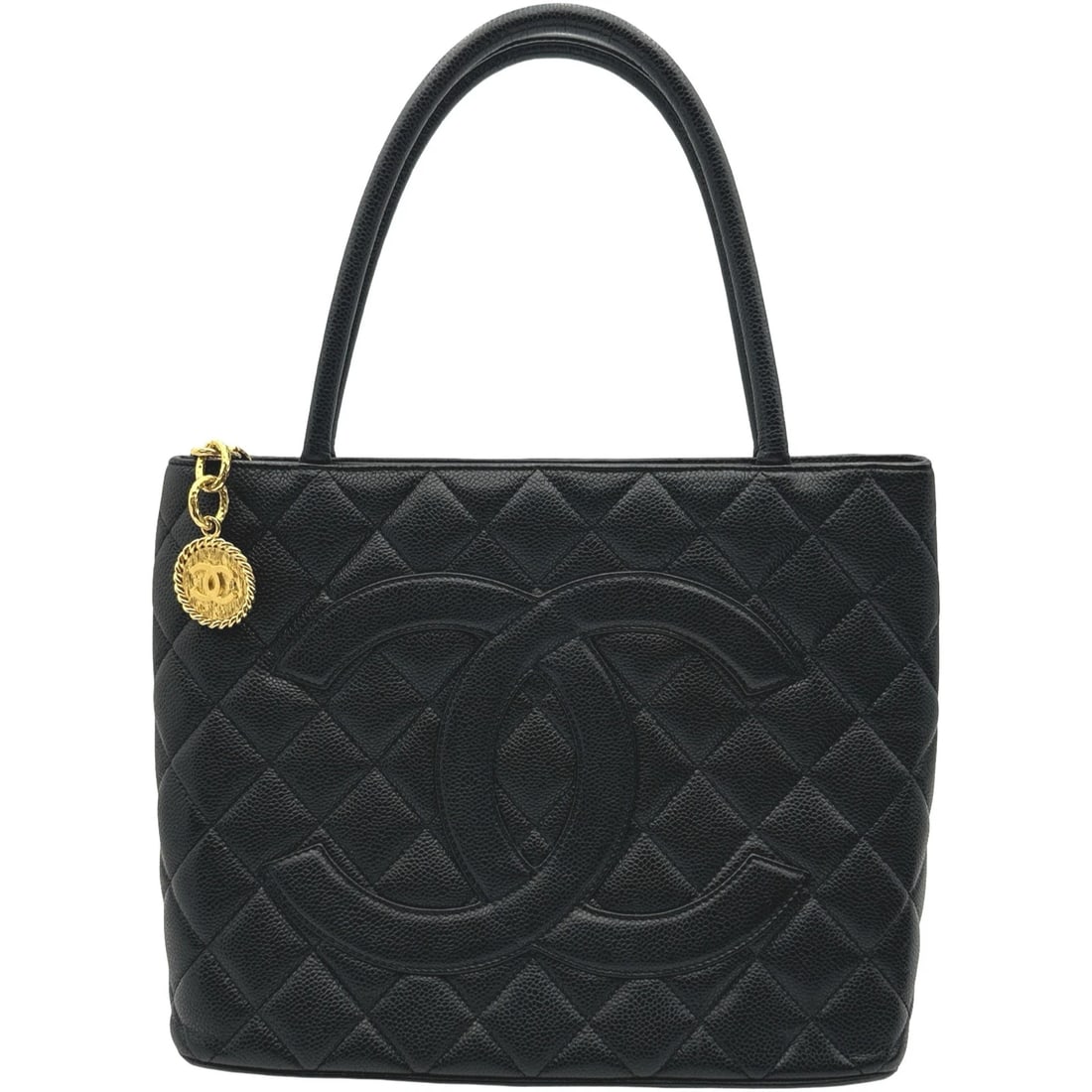 CHANEL STANDARD HANDBAG: CHANEL Standard Handbag Brand: CHANEL Type/Style: Handbag Material: caviar Color: Black Gold Hardware Size: W11.8 x H9.8x D5.9inch Accessories: None Accessories Notice: When purchasing pre-owned