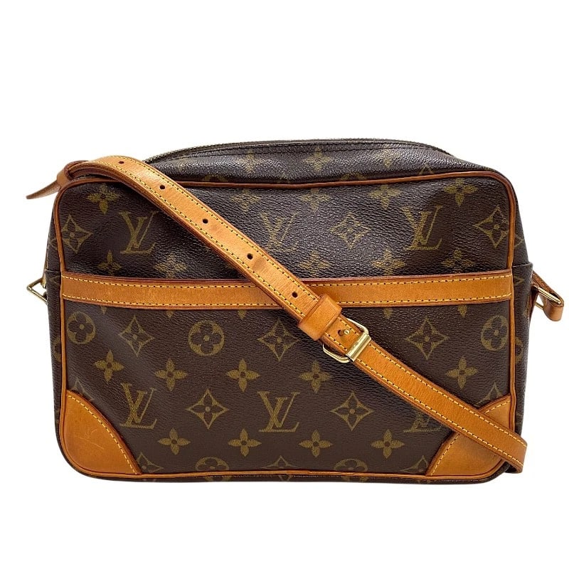 LOUIS VUITTON TROCADERO SHOULDER BAG: LOUIS VUITTON Trocadero Shoulder Bag Brand: LOUIS VUITTON Type/Style: Shoulder Bag Material: monogram/leather Color: Monogram Size: W9.8 x H6.7x D2.8inch Shoulder:44.9inch Accessories: None