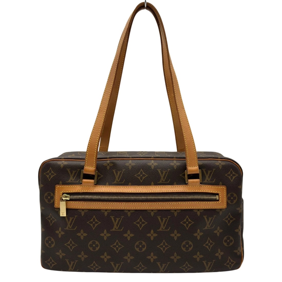 LOUIS VUITTON CITE GM SHOULDER BAG: LOUIS VUITTON Cite GM Shoulder Bag Brand: LOUIS VUITTON Type/Style: Shoulder Bag Material: monogram/leather Color: Brown Size: W13.8 x H8.3x D4.3inch Shoulder:21.3inch Accessories: None Ac