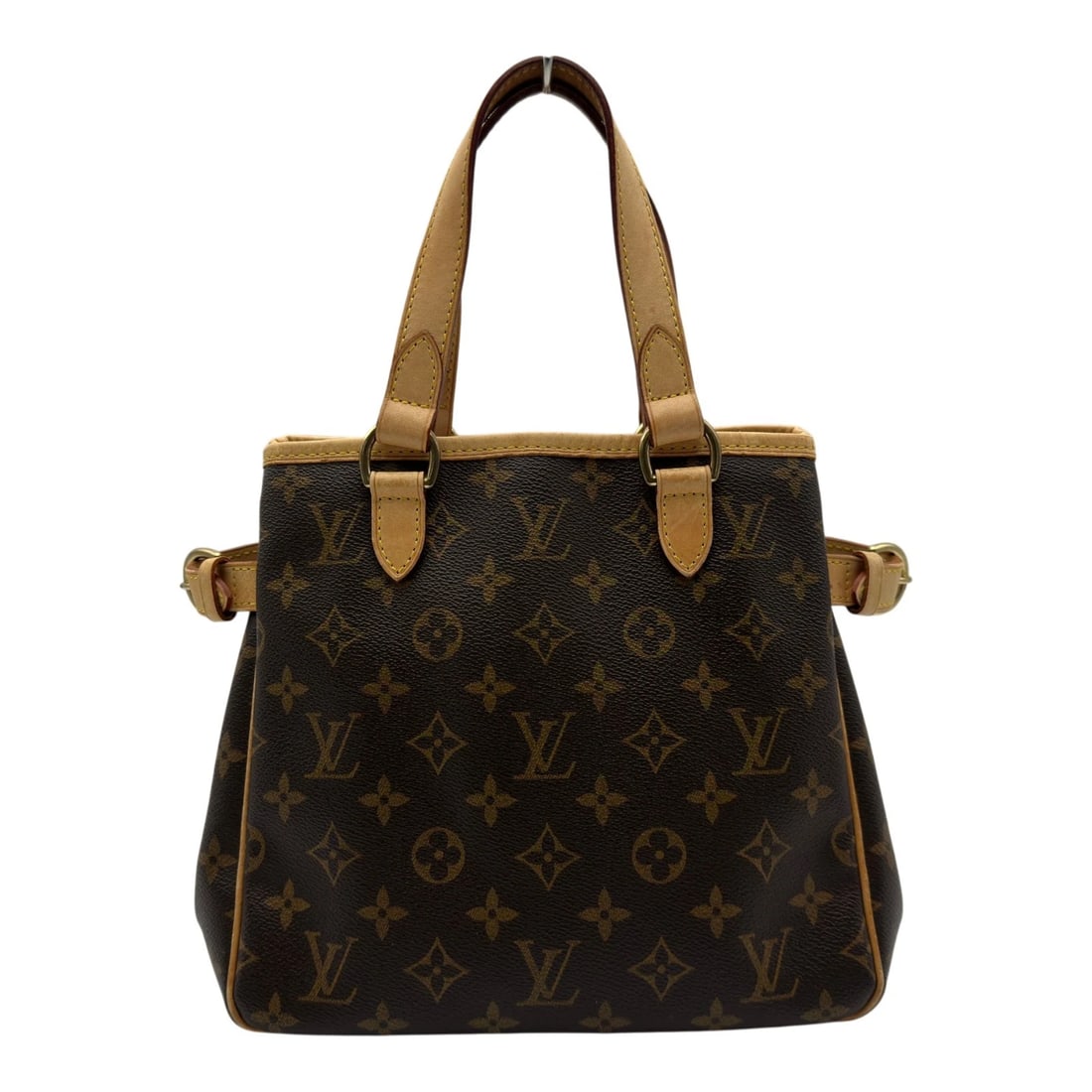 LOUIS VUITTON BATIGNOR HANDBAG: LOUIS VUITTON Batignor Handbag Brand: LOUIS VUITTON Type/Style: Handbag Material: monogram/leather Color: Brown Size: W9.1 x H8.9x D5.7inch Accessories: None Accessories Notice: When purch